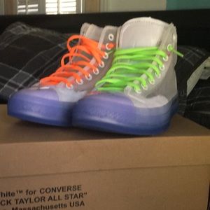used off white converse